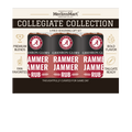 MerlinsMart Rammer Jammer Rub 3-count gift box, Alabama Crimson Tide officially licensed BBQ seasoning, three jars in packaging