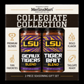 MerlinsMart LSU Gift Set: Geaux Tigers Blend and Tiger Bait Blend, officially licensed 2-flavor BBQ seasoning gift box