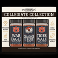MerlinsMart Auburn 3-Flavor Gift Set: War Eagle Victory Rub, Orange and Blue Blend and Tiger Walk Tailgate Rub, officially licensed BBQ seasoning gift box
