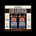 MerlinsMart Auburn Gift Set: War Eagle Victory Rub and Tiger Walk Tailgate Rub, officially licensed 2-flavor BBQ seasoning gift box