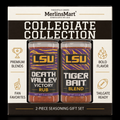MerlinsMart LSU Gift Set: Death Valley Victory Rub and Tiger Bait Blend, officially licensed 2-flavor BBQ seasoning gift box