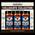 MerlinsMart Orange & Blue Blend 3-count gift box, Auburn officially licensed BBQ seasoning
