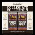 MerlinsMart Tiger Bait Blend 2-count gift box, LSU officially licensed BBQ seasoning